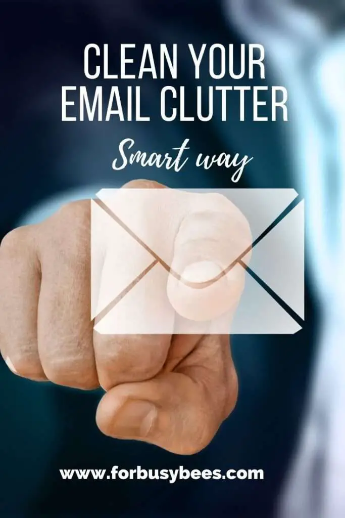 how to declutter emails