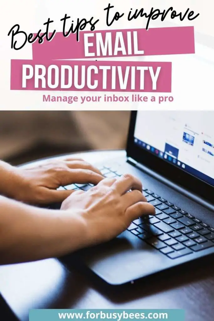 Tips to improve email productivity