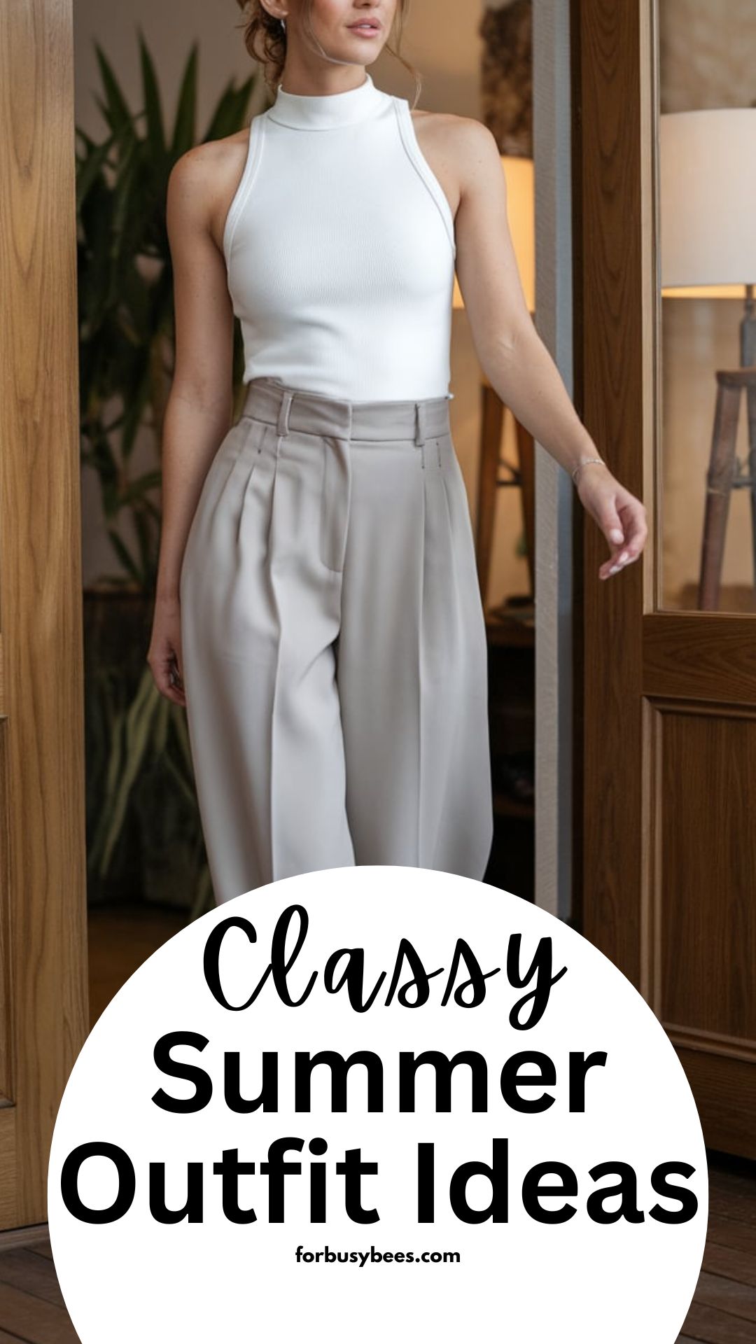 How to Build Work Wardrobe with Summer Work Outfits - For Busy Bee's