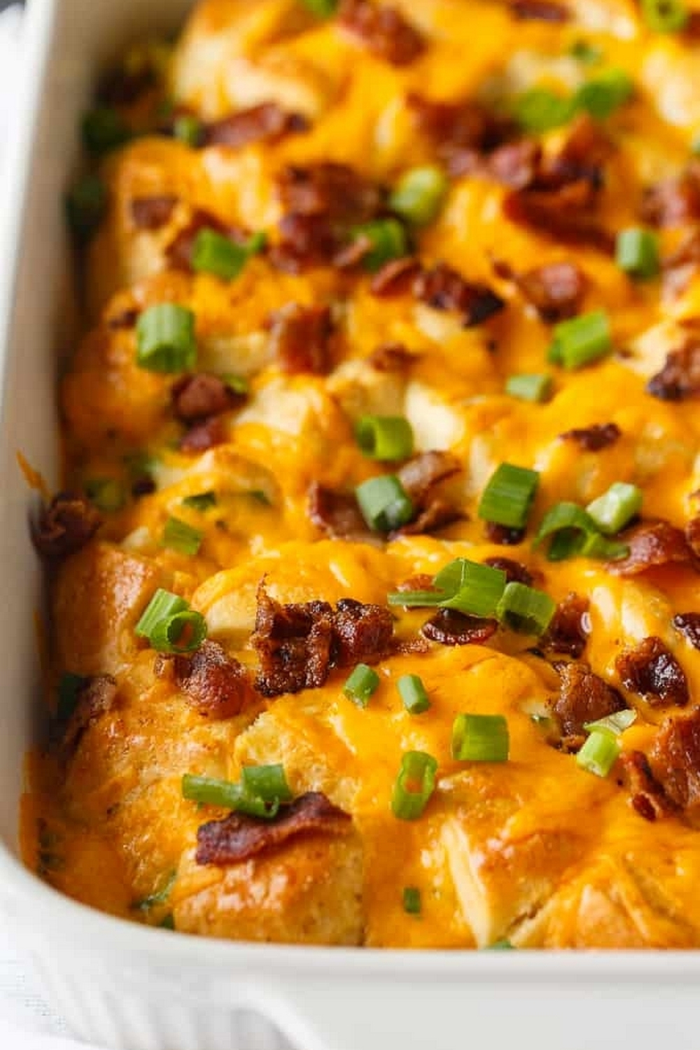 Bacon Egg Biscuit Casserole