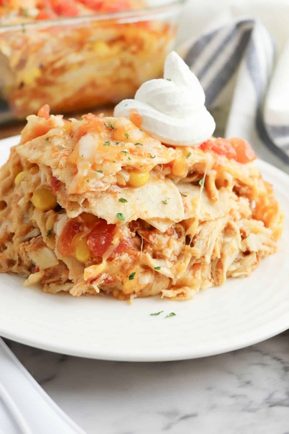 Chicken Enchilada Casserole Recipe