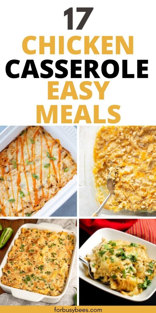 Chicken casserole easy meals