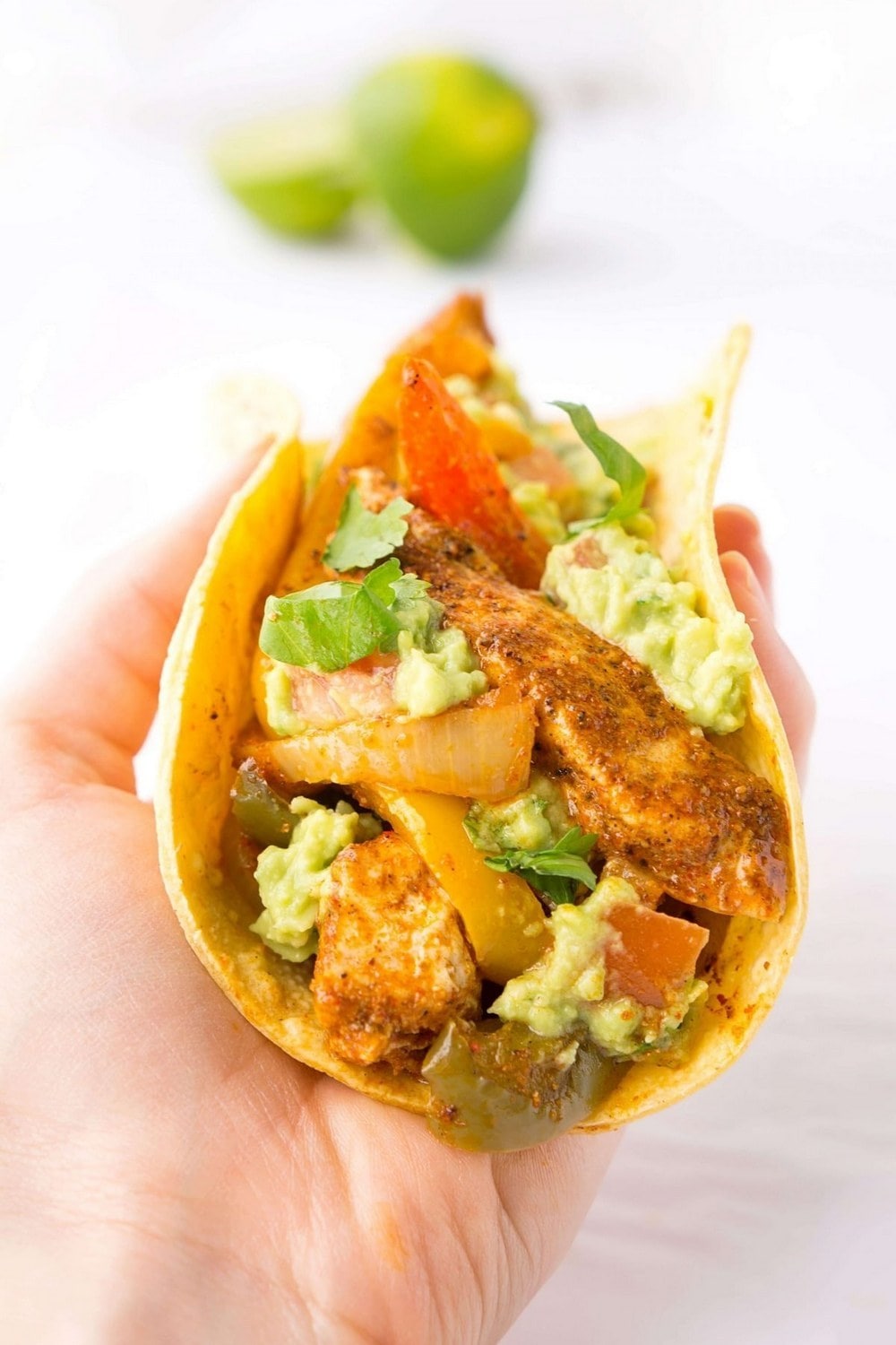 Healthy Sheet Pan Chicken Fajitas