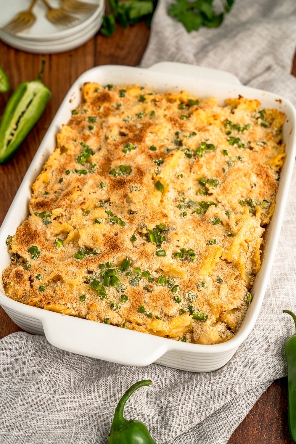 Jalapeno Popper Chicken Casserole