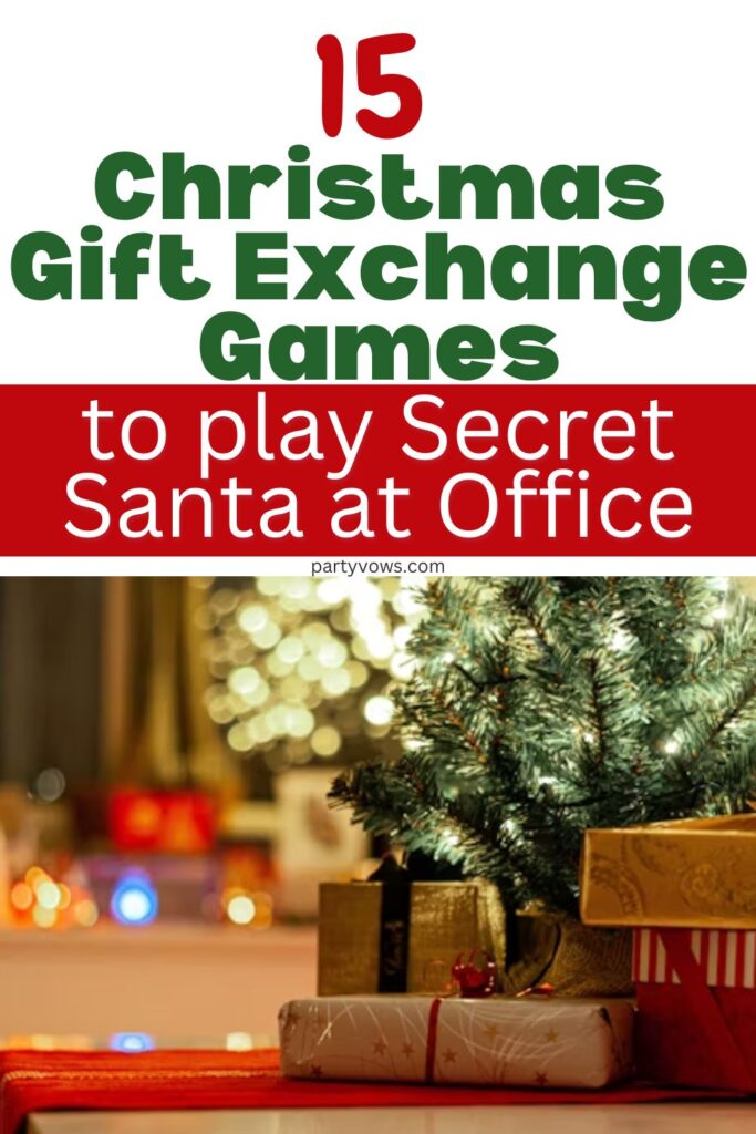 Office christmas gift games