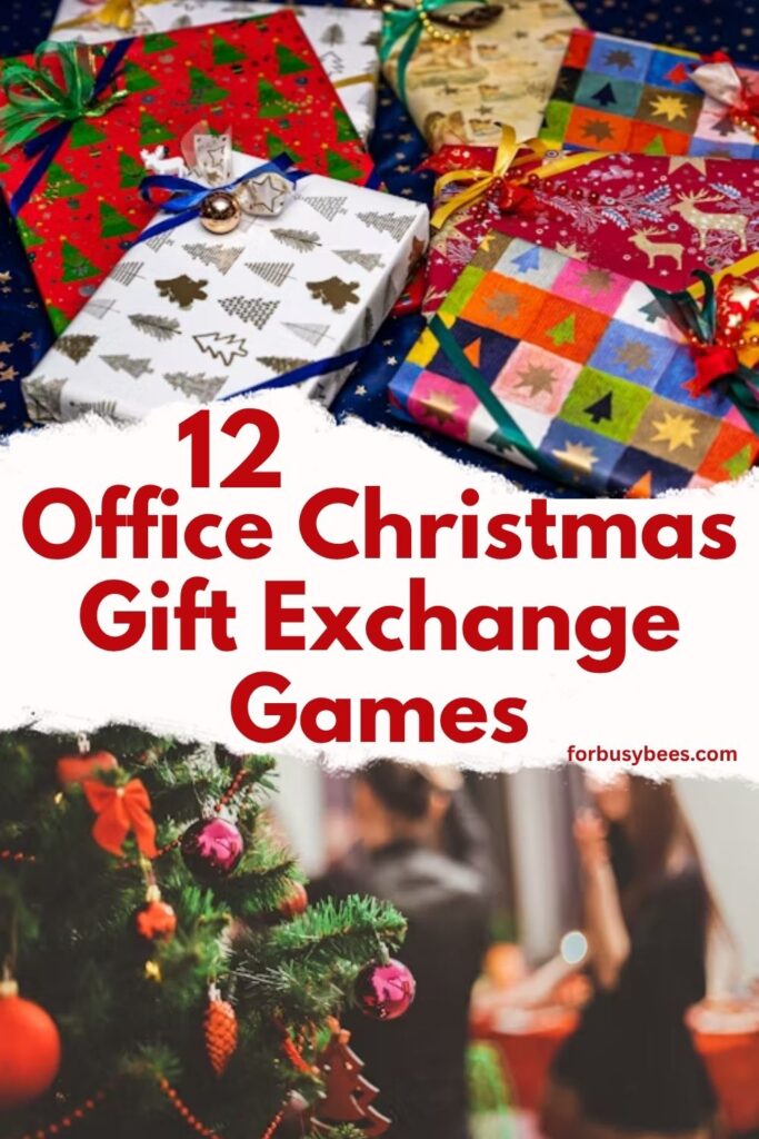 Work christmas gift exchange games