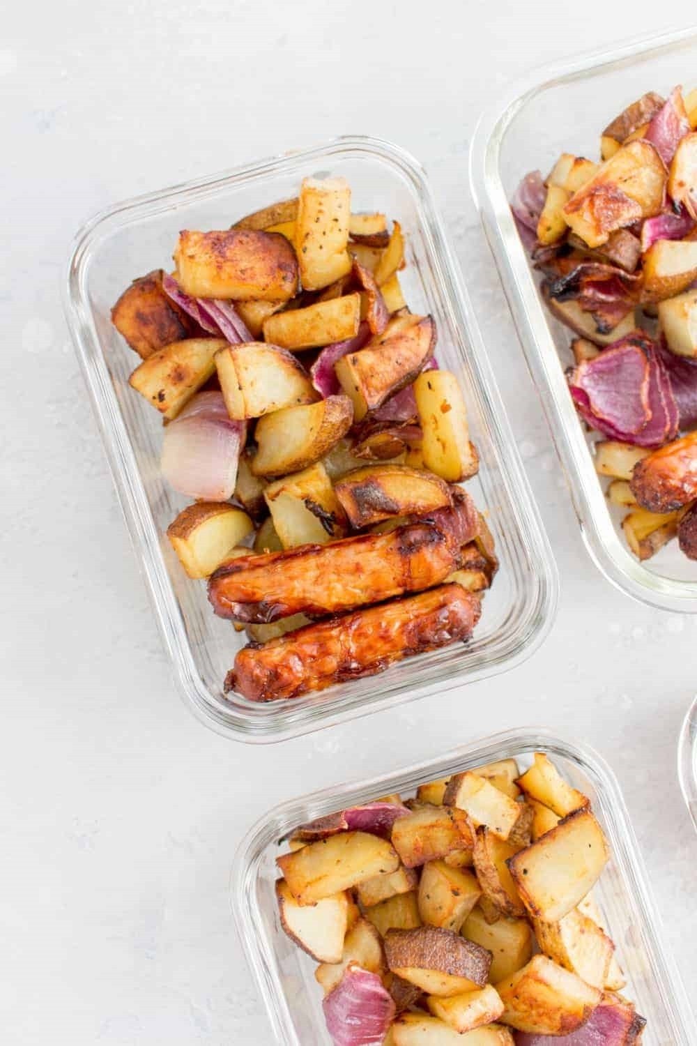 Breakfast Sausage Meal Prep Bowls