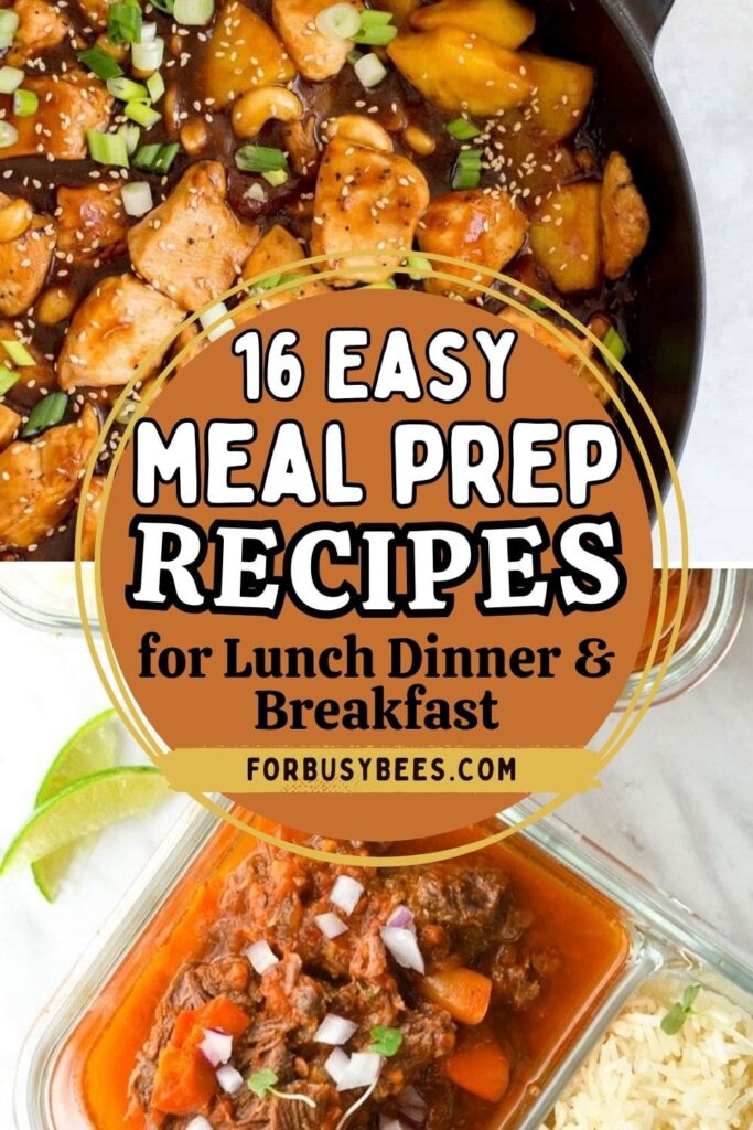 Easy Meal Prep Recipes