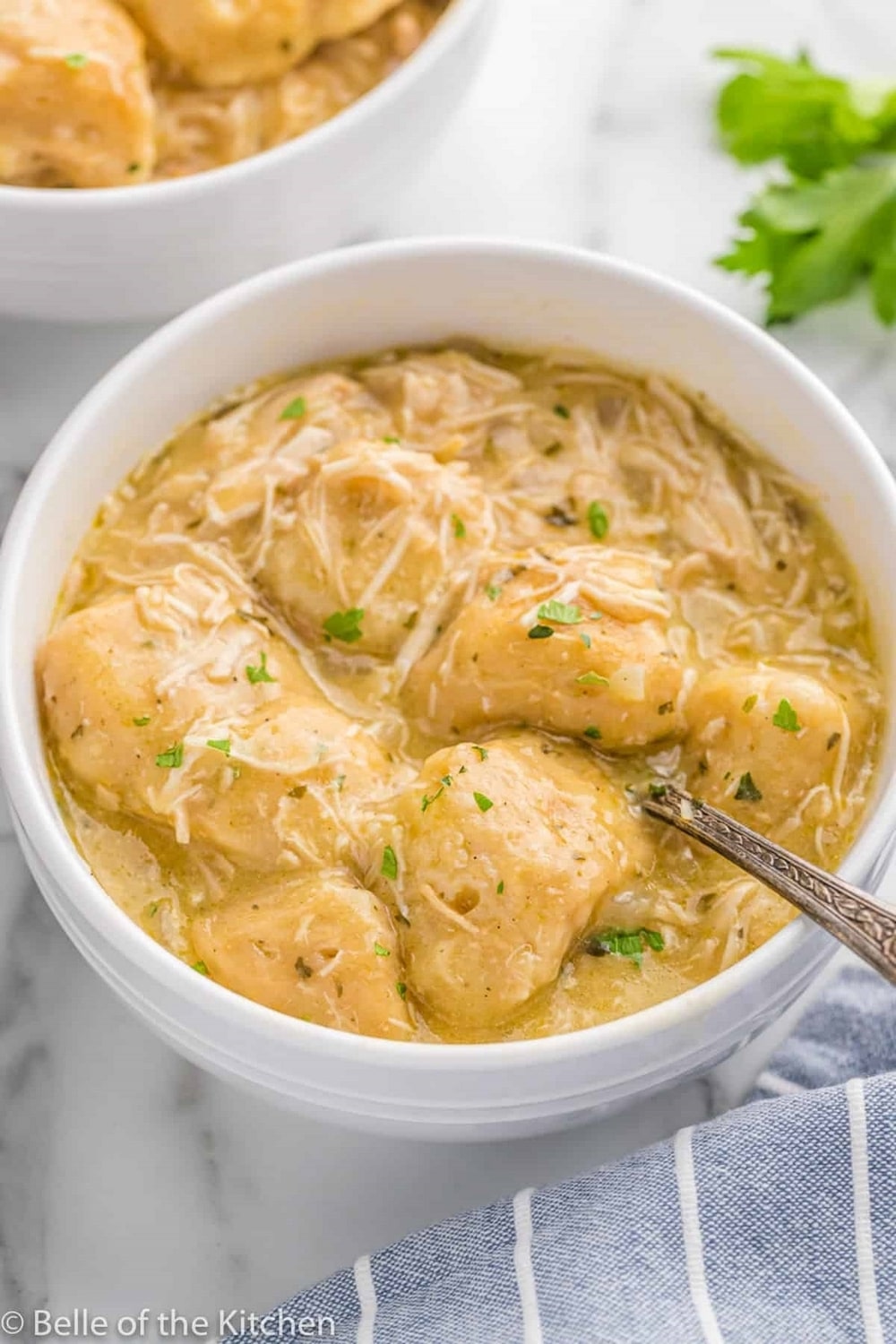 Easy Slow Cooker Chicken And Dumplings