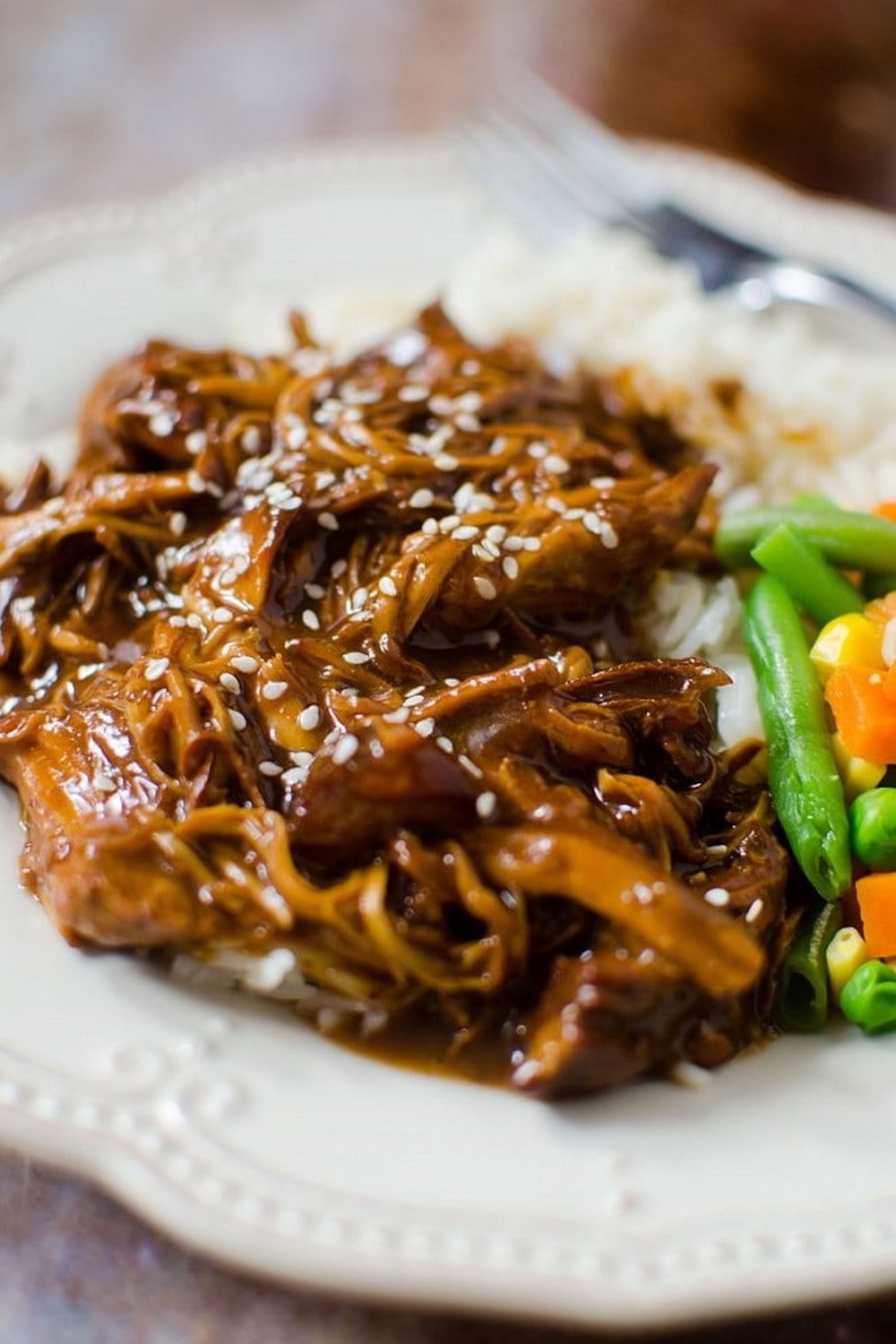 Slow Cooker Asian Honey Garlic Chicken Recipe