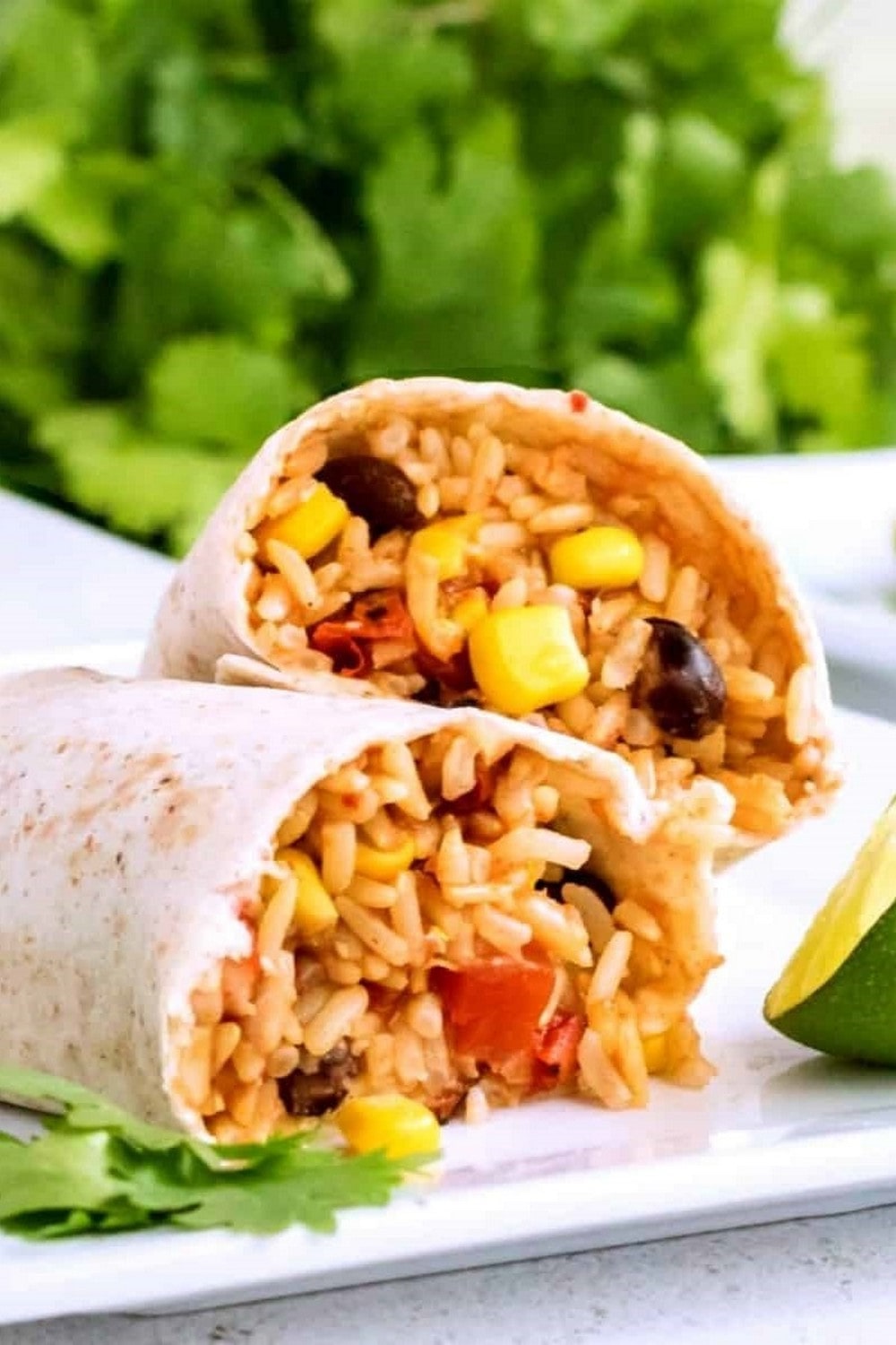 Slow Cooker Black Bean Burritos