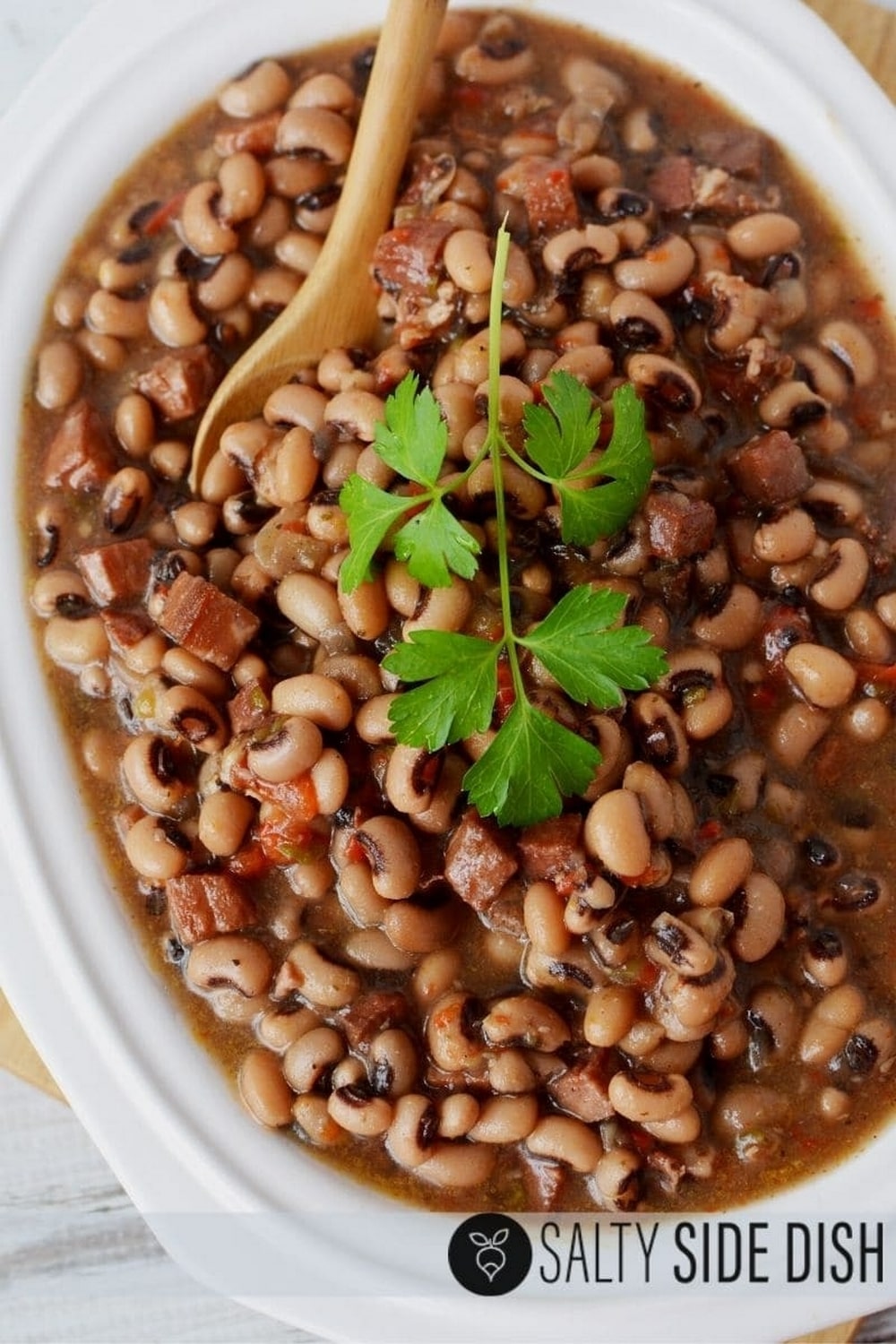 Slow Cooker Black Eyed Peas