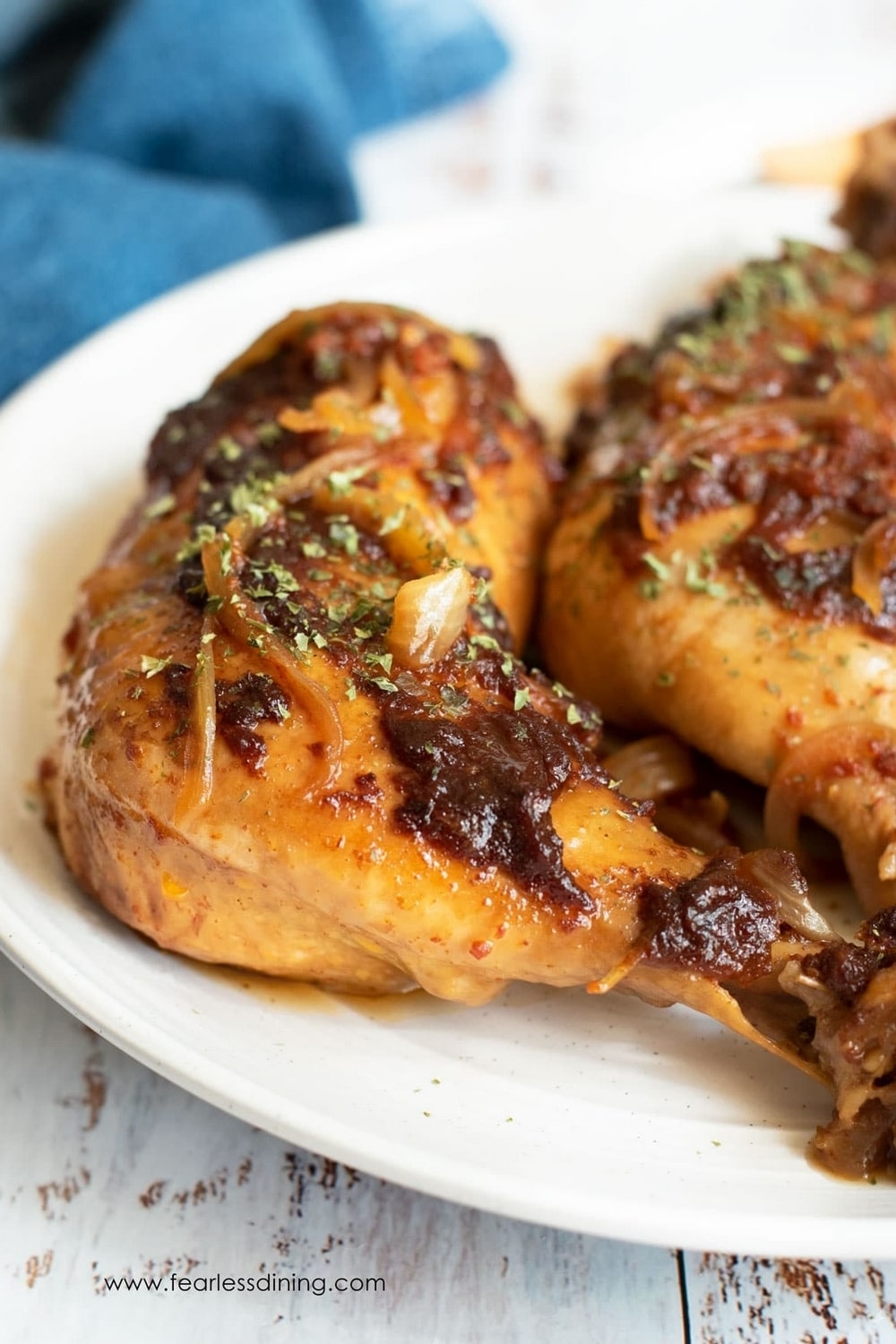 Slow Cooker Leg Quarters