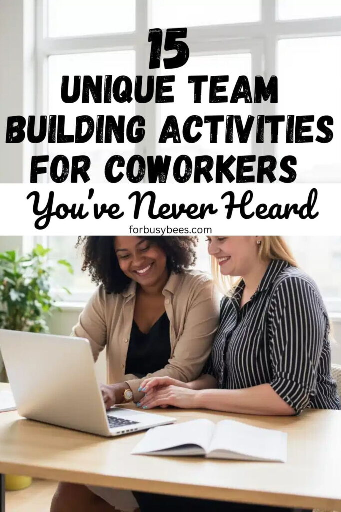 15 Unique Team Building Activities for Coworkers
