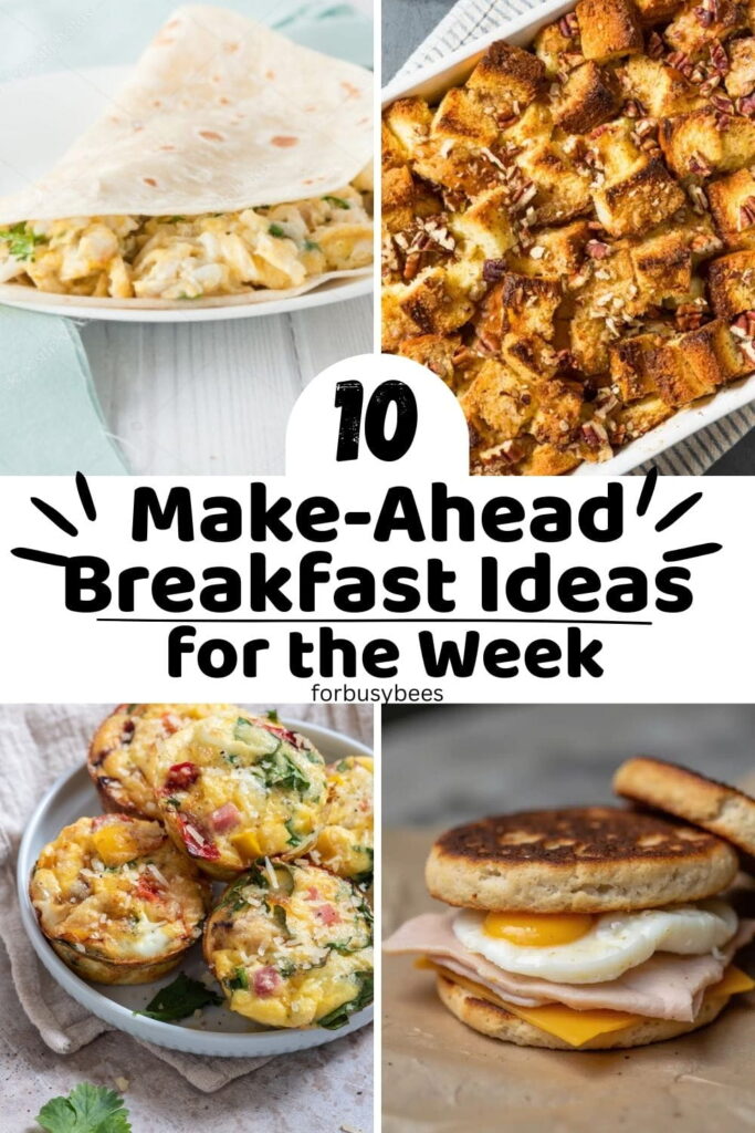 make ahead breakfast ideas