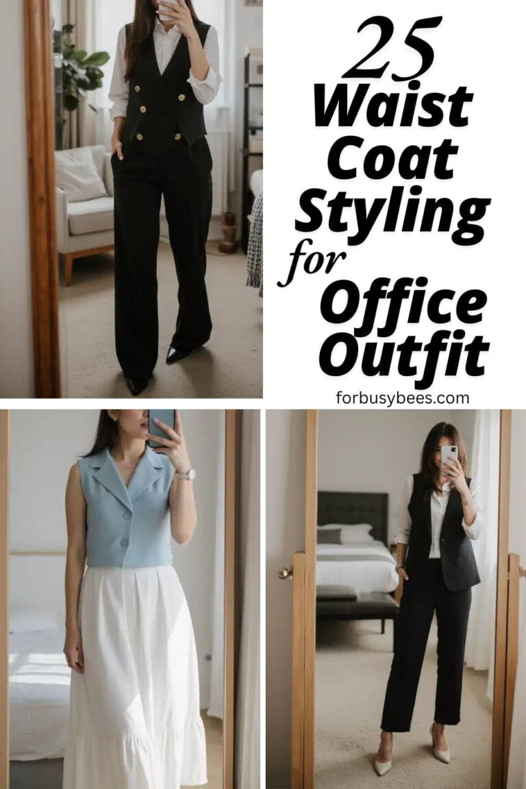 Waist Coat Styling for work