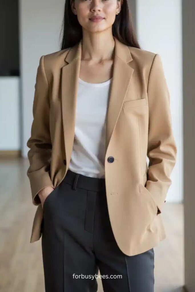 Dark Gray Pants Outfit Ideas