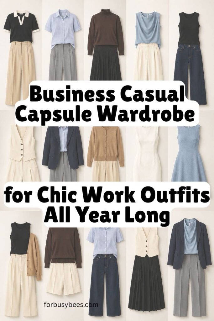 Business Casual Capsule Wardrobe