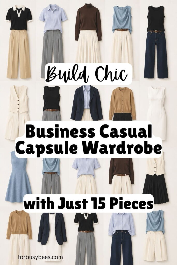 Chic Business Casual Capsule Wardrobe