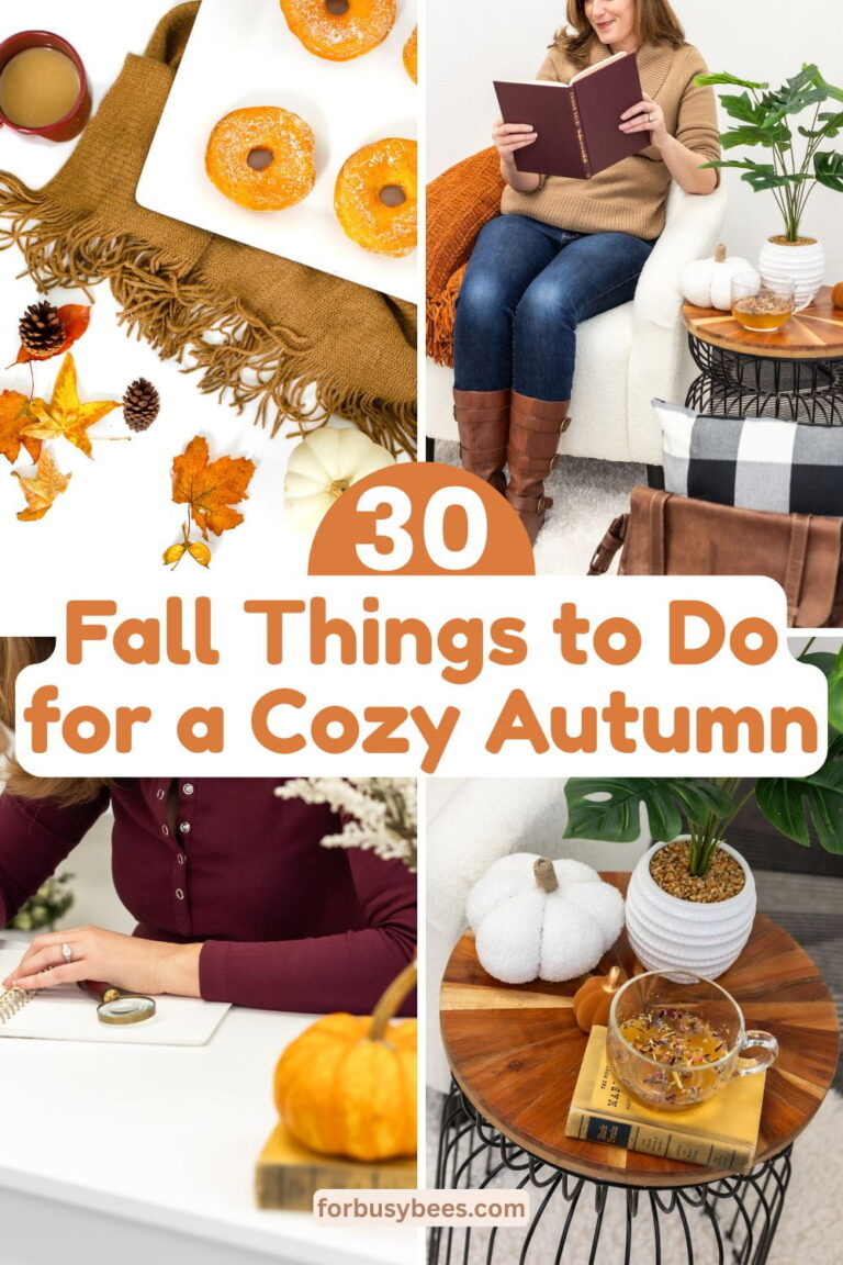 Fall Things to Do for a Cozy Autumn
