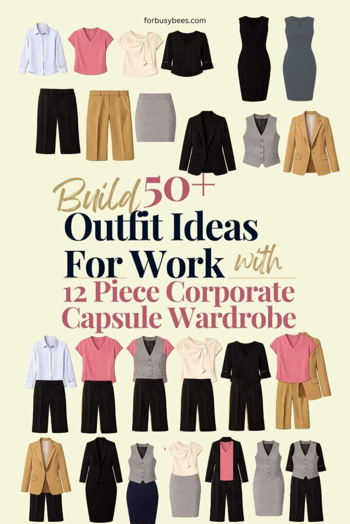 corporate capsule wardrobe