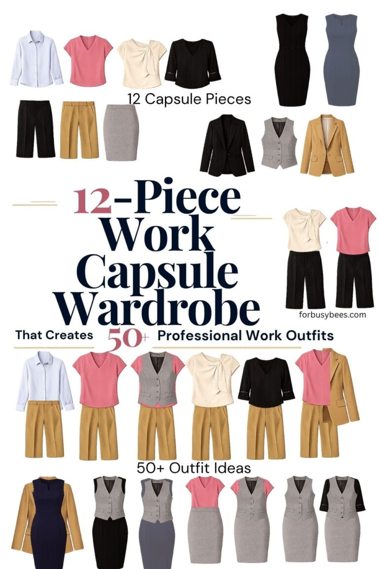work capsule wardrobe