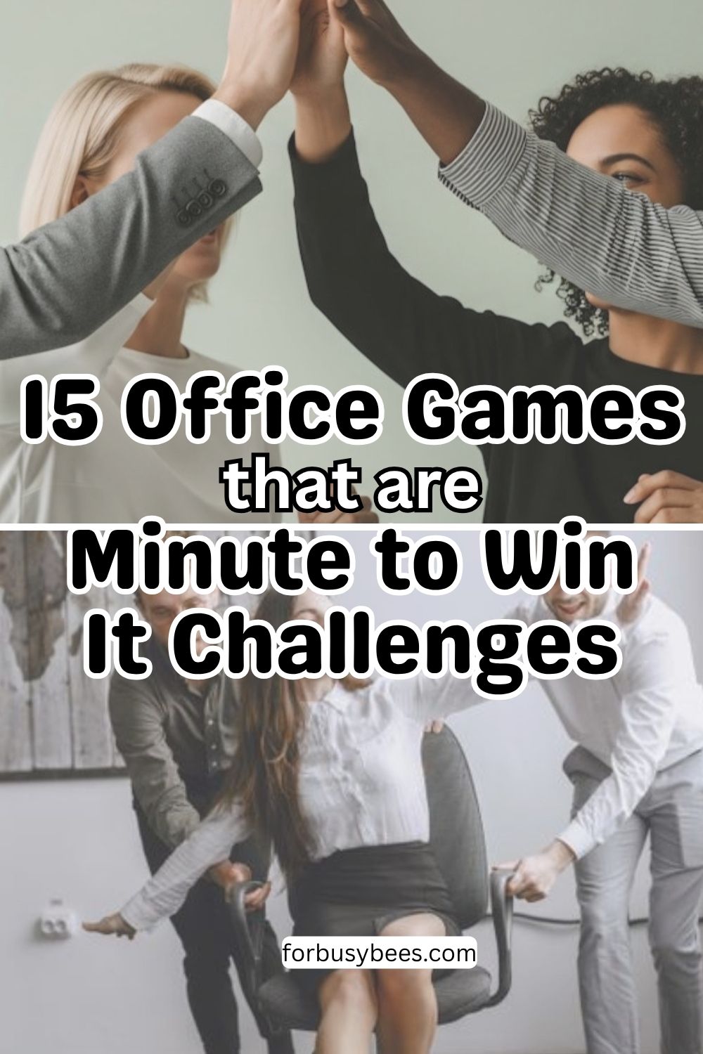 15 Office Games Minute to Win It Challenges